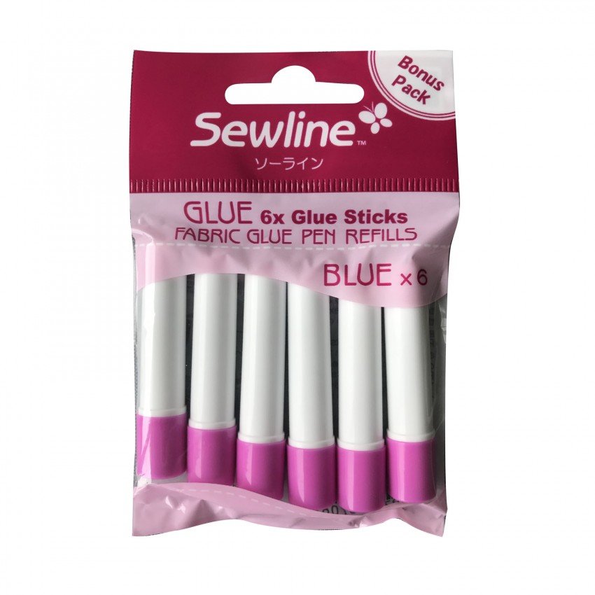 Sewline Water Soluable Glue Pen (Blue) - Refills — Cora's Quilts by Shelley  Cavanna